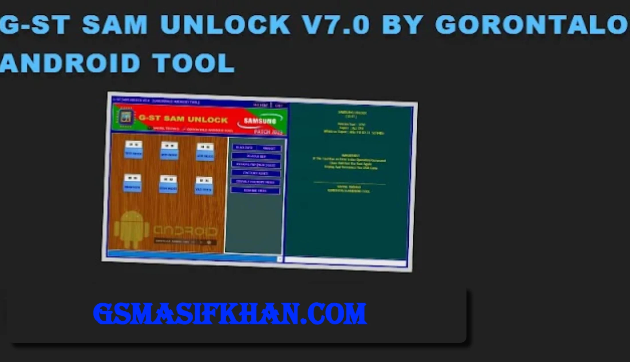 G-ST Sam Unlock V7.0