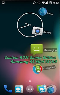 Custom ROM Gamer Edition 4.4.4 S3Mini I8190