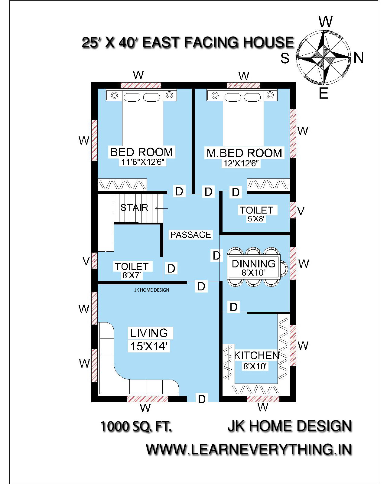 Modern Single Floor House Design 7