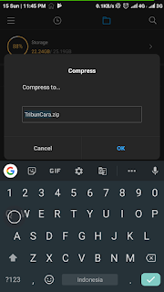 Cara Membuat Zip File