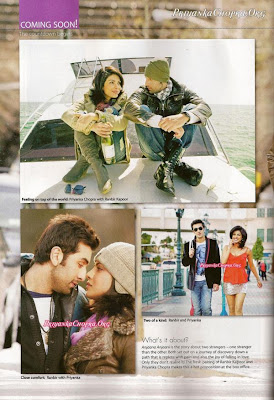 Ranbir-Priyanka on Filmfare Magazine Cover