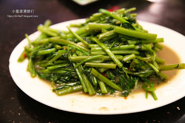 蝦醬空心菜，蝦醬味道很棒