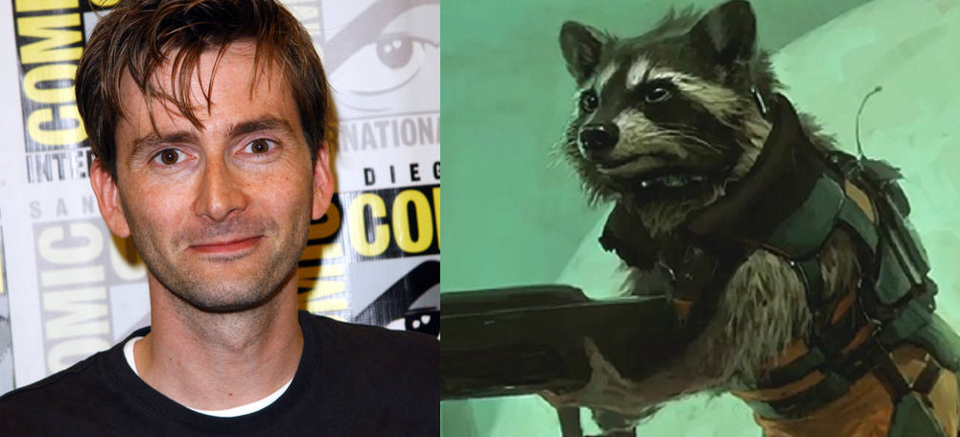 RUMOUR: David Tennant To Voice Rocket Raccoon In Guardians Of The Galaxy? (UPDATED)