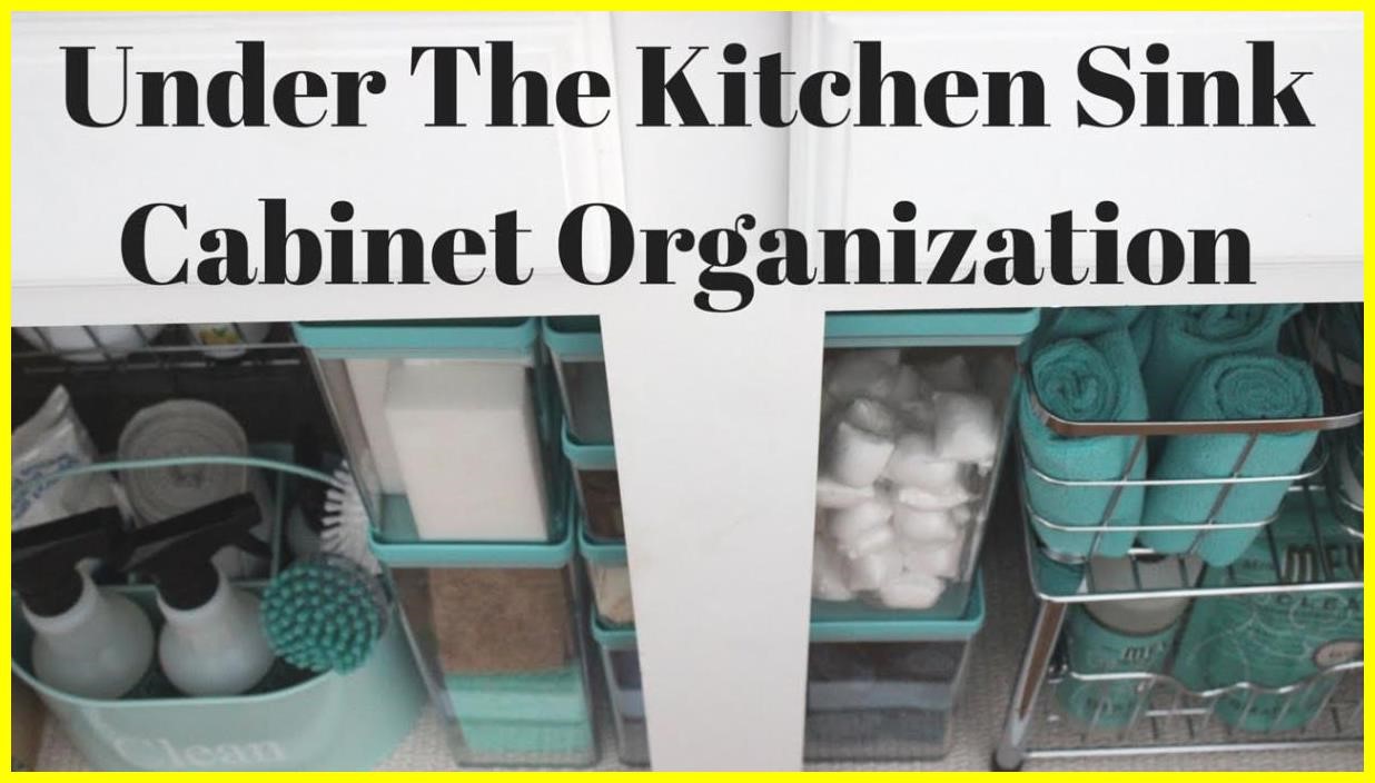 18 Kitchen Sink Organizer How To Organize Under The Kitchen Sink Cabinet Kitchen,Sink,Organizer