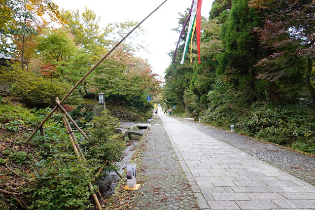 鳥取県西伯郡大山町大山　御幸参道本道通り