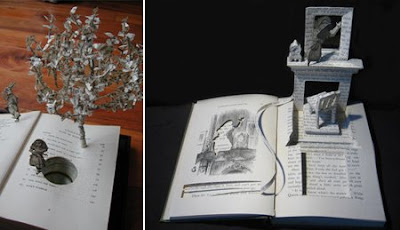 cool Book Sculptures