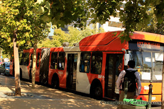 Viajar en bus en Santiago de Chile