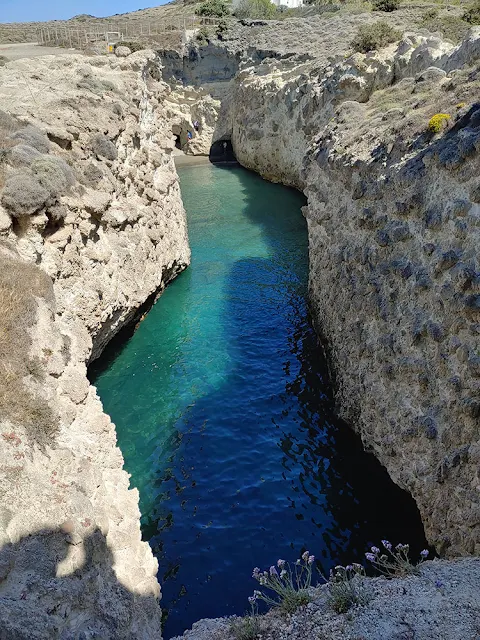 Papafragas Beach: A Geological Wonder with a Historical Legacy