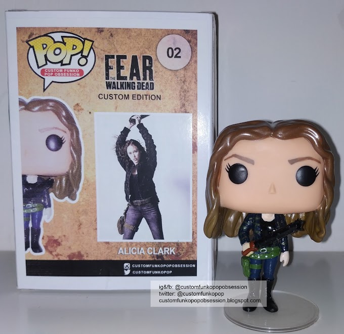 Alicia Clark Custom Funko Pop Fear The Walking Dead 