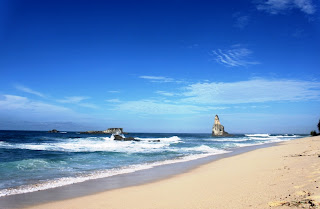 Karang di Pantai Buyutan