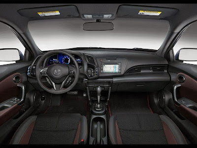 from the inside Honda CR-Z US-Version model year 2013 