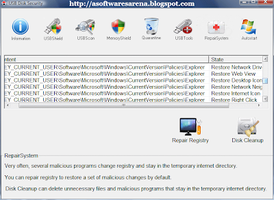USB Disk Security Screenshot