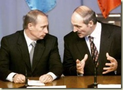 Putin and Lukashenko