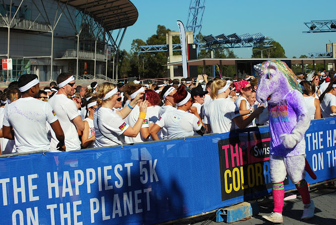 The Swisse Color Run Australia Sydney 2013