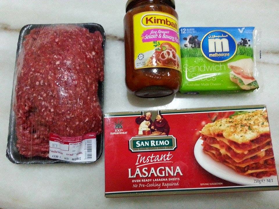 SIMBOLIKA: Resepi Lasagne Daging Yang Mudah