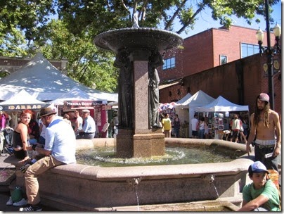 IMG_3468 Skidmore Fountain in Portland, Oregon on September 7, 2008