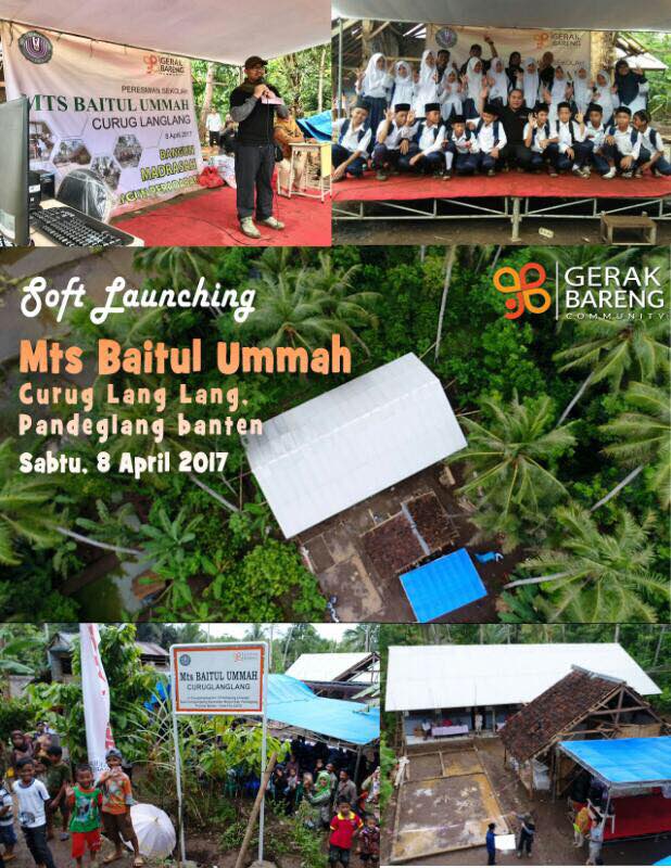 LAUNCHING MTS BAITUL UMMAH CURUG LANGLANG, PANDEGLANG - BANTEN