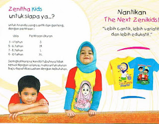 Katalog kaos anak laki laki zenitha kids terbaru 