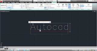 Penggunaan perintah multiline text di AutoCAD