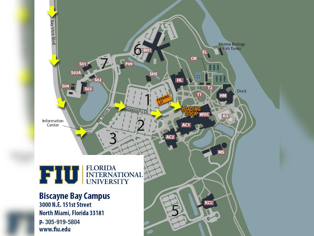 Fiu Biscayne Bay Campus Map