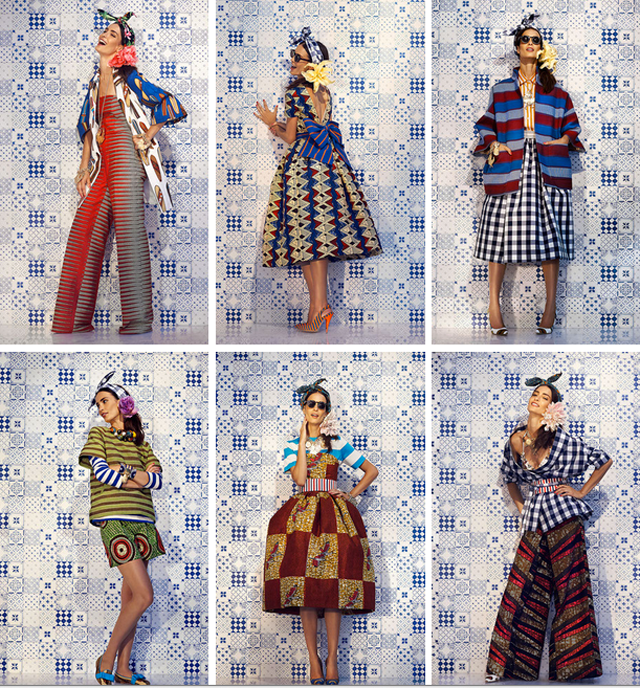 STELLA JEAN SPRING/SUMMER 2014 READY-TO-WEAR Ciaafrique-african print outfits