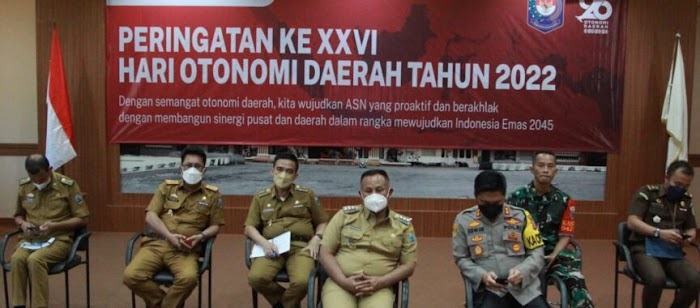 Bupati Lampung Selatan Hadiri Peringatan Hari Otonomi Daerah Ke XXVI
