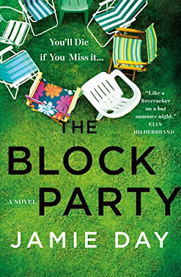 book cover of domestic thriller The Block Party by Jamie Day