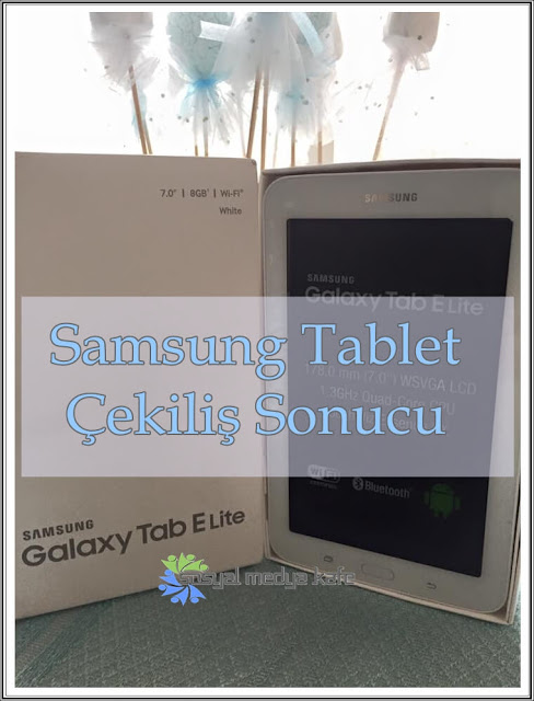 Samsung Tablet Çekilişi Sonucu