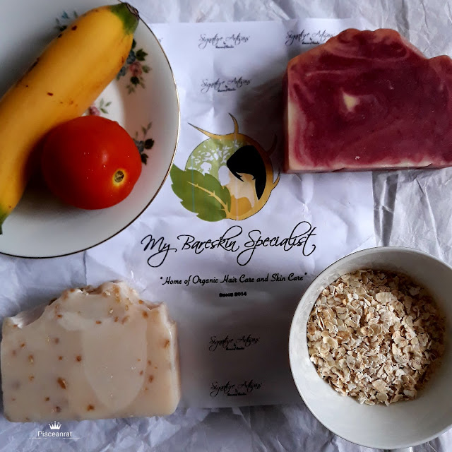 My BareSkin Specialist Oatmeal and Tomato Banana Soap Review