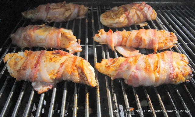 Grilled-Jalapeno Cheese Stuffed-Bacon Wrapped Chicken