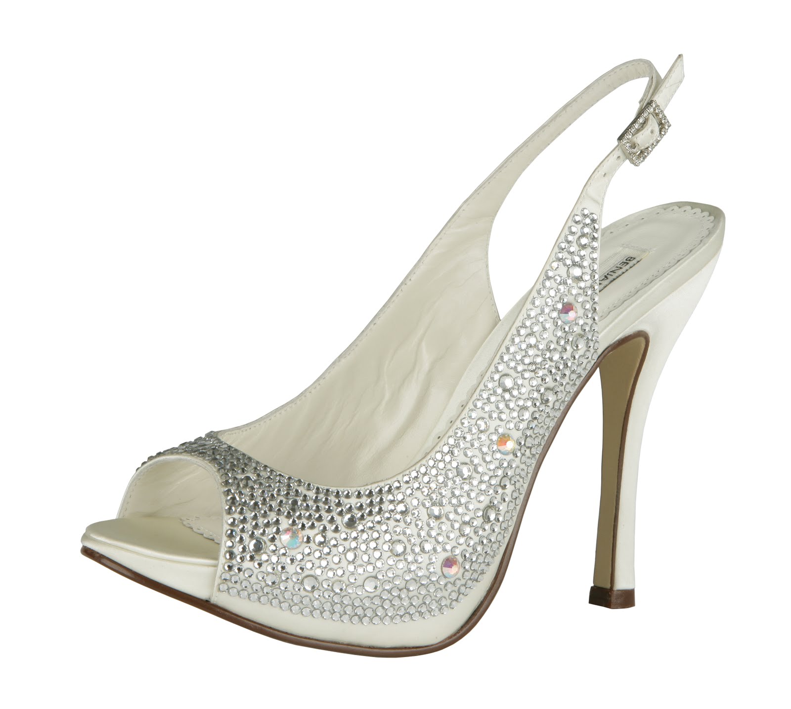 Download this Bridal Shoes For Glamorous Finishing Touch Quot Heel picture