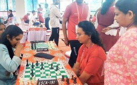 State Level Government Employees Games: Doddaballapur teacher selected for national level in women's chess category