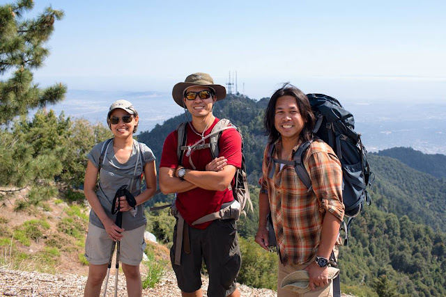 At Mt. Wilson peak