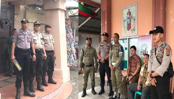 Laporan Kegiatan Ibadah Natal 25 Desember 2019 Di Sibolga Sumatera Utara, “Patroli Pam Aman Lancar Dan Kondusif”