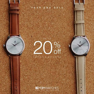 Year End Sale (YES) Jam Counterclockwise sebanyak 20%?? WOW!!!