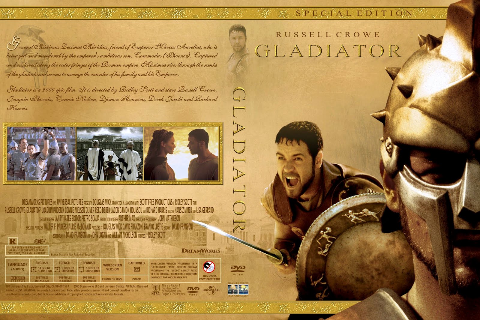 Gladiator Special Edition Cover
