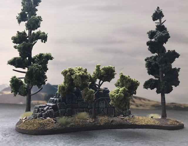 Fantasy Forest Ruin Scatter Terrain