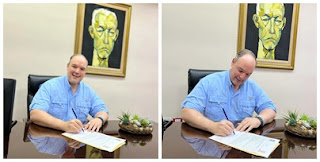 Senador José del Castillo firma aceptación de candidatura senatorial del PLD por Barahona