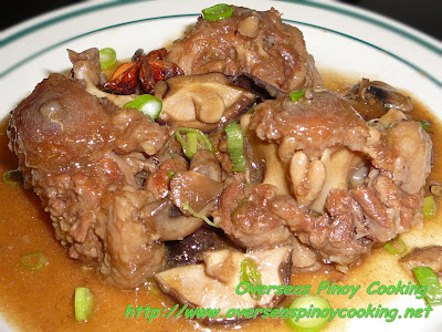 Oxtail with Mushroom