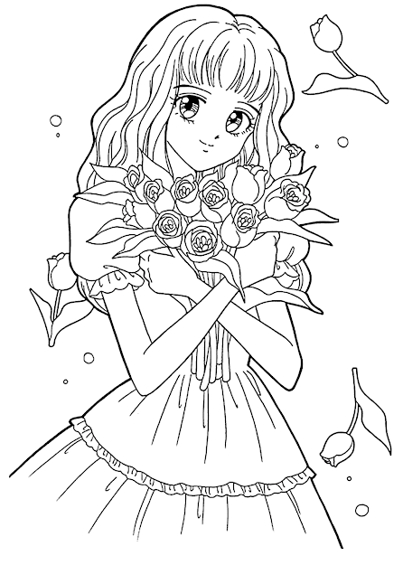 Anime Characters Coloring Pages