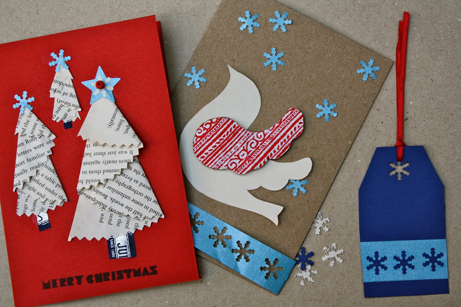 Handmade Christmas Cards - Part One - Mrs Fox's life, home 
