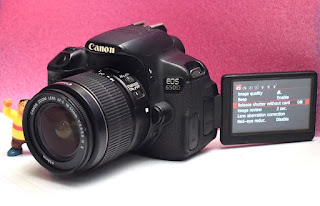 Jual Kamera Canon EOS 650D TouchScreen Second