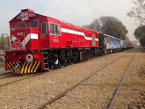 Pakistan Railways Christmas Peace Train 