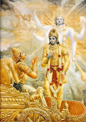 Image result for arjuna and krishna bhagavad gita