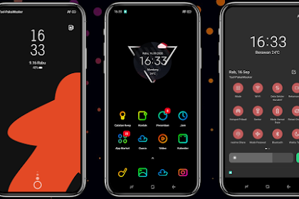 Black Amoled Ux Themes For Oppo & Realme