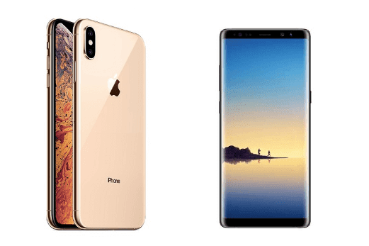 note9-vs-iphone-xs-max