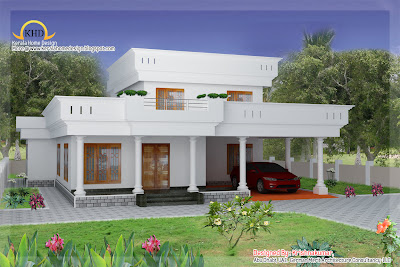 Duplex Home Elevation - 214 Sq M (2300 Sq. Ft) - January 2011