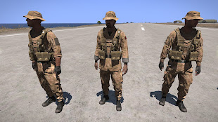 arma3 rain pattern迷彩ユニットアドオン 紹介