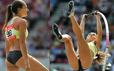 Top player pole Vaulter girl Yelena Isinbayeva Picture