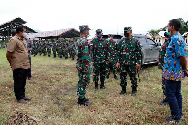 Brigjen TNI Izak Pangemanan Tinjau BKO dan Lahan Kodim Baru di Keerom